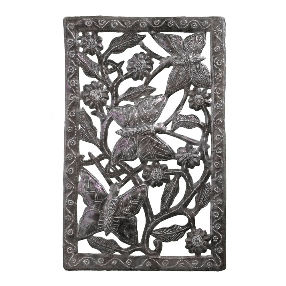 Butterfly Panel  Wall Plaque