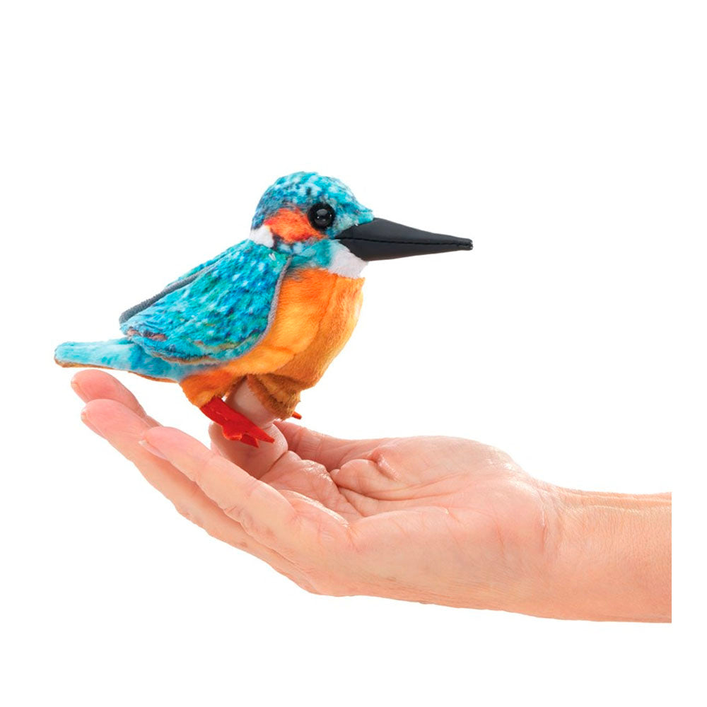 Mini Common Kingfisher Finger Puppet