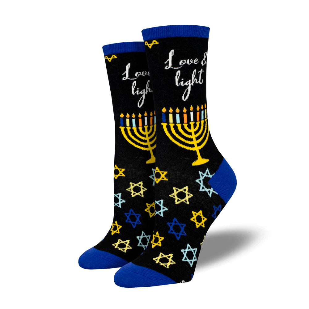 Love & Light Hanukkah Women's Socks