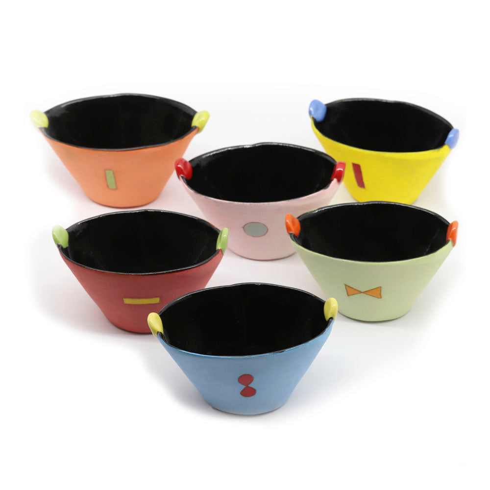 Ceramic Sugar Bowl - Assorted Colors