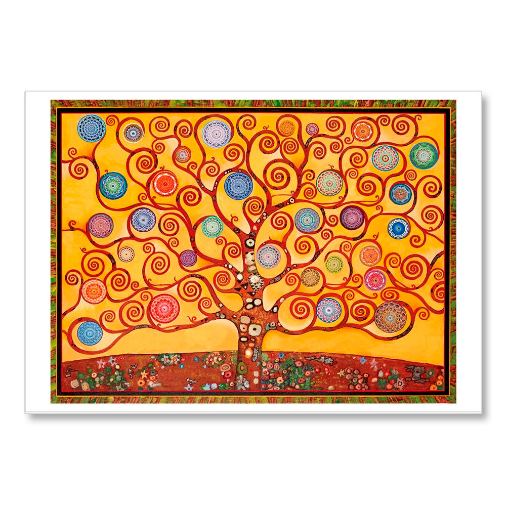 Paul Heussenstamm: Mandala Trees Boxed Notecard Assortment