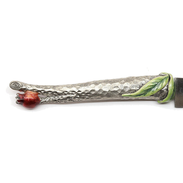 Challah Knife with Pomegranate