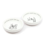 Cheese Board Set with 2 Ceramic Bowls