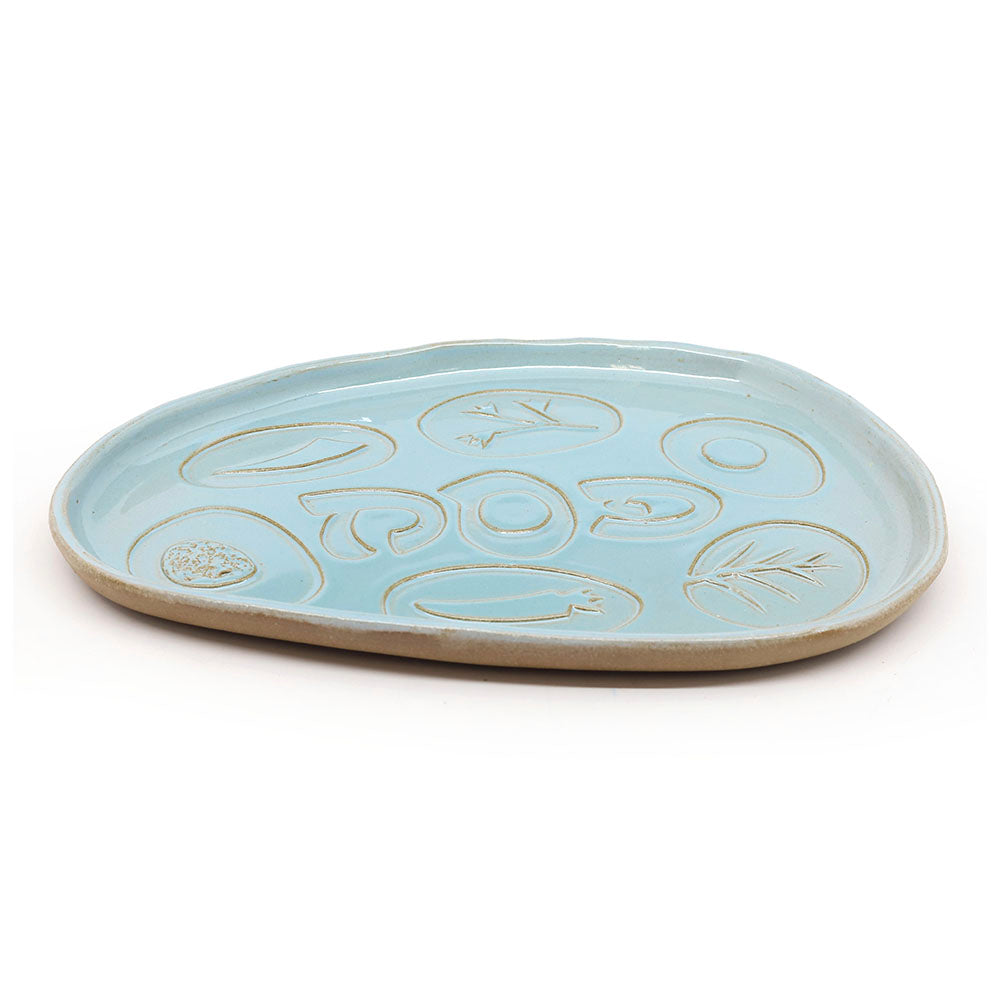 Ceramic Seder Plate