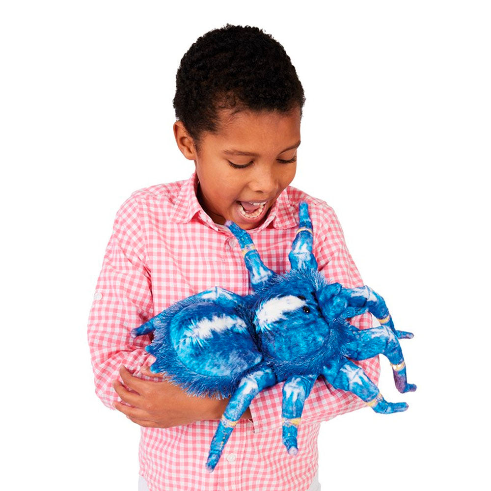 Blue Tarantula Hand Puppet