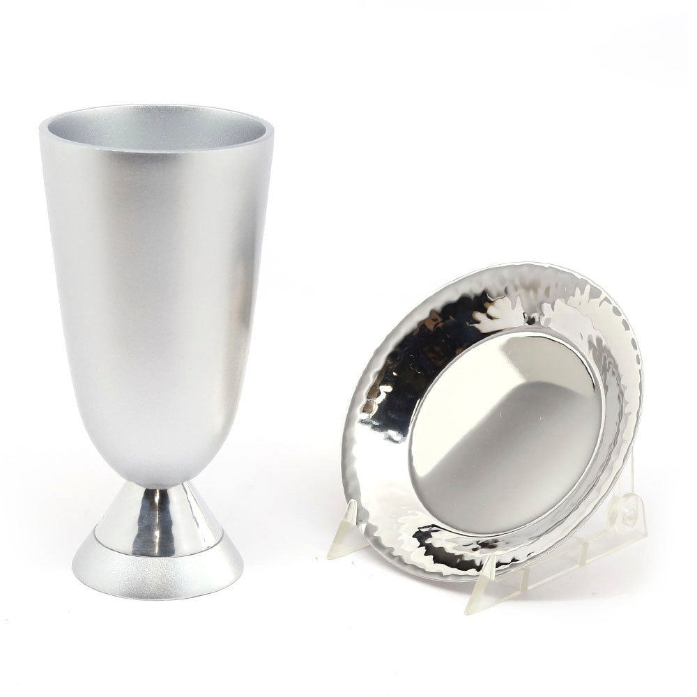 Kiddush Cup with Hammerwork
