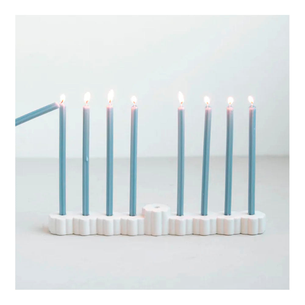 Fleur Hanukkiah