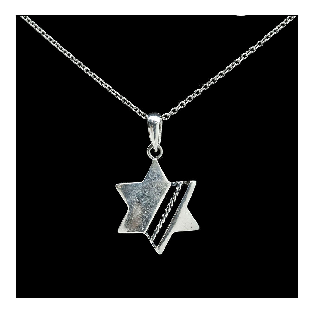 Sterling Star of David Necklace