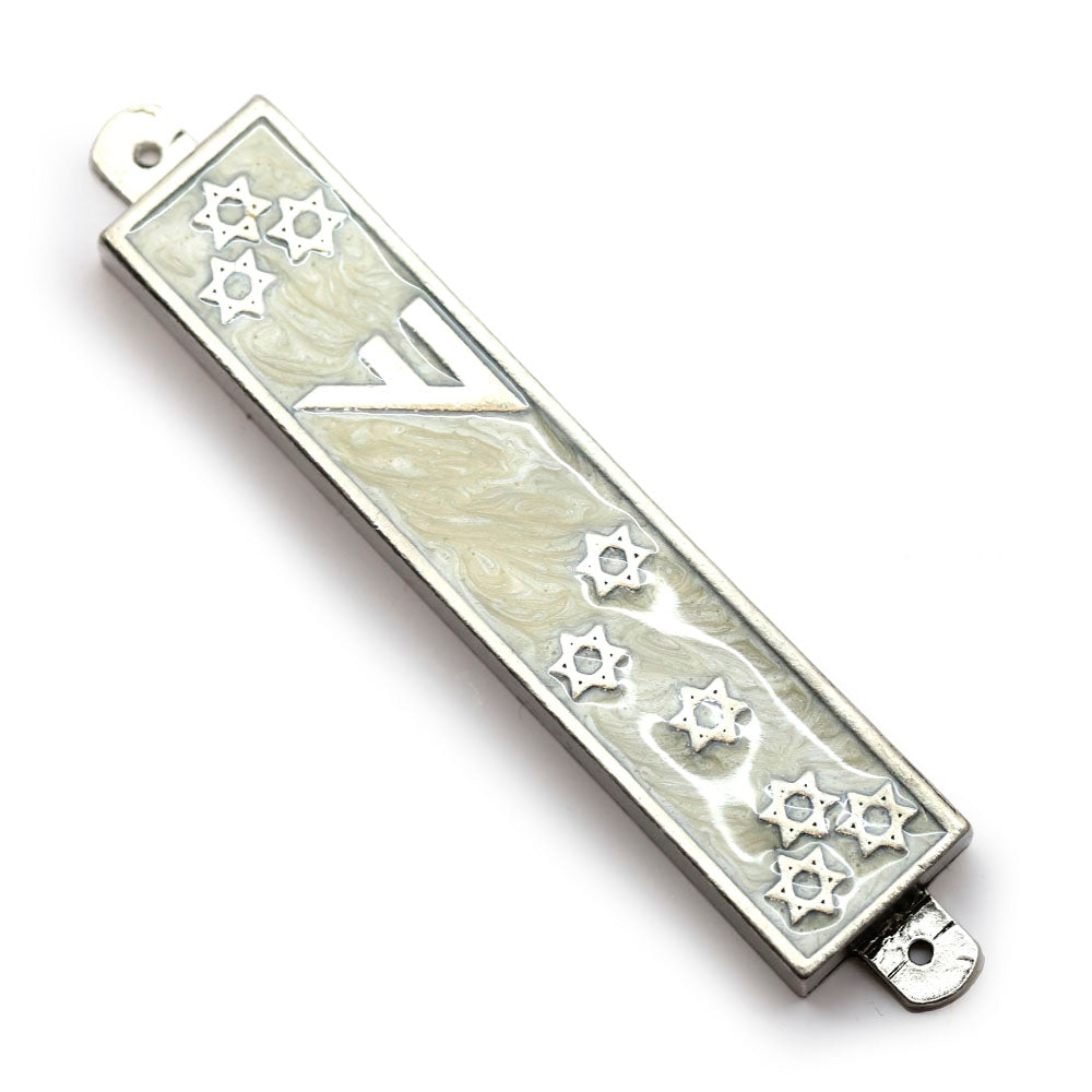 Falling Stars of David Mezuzah