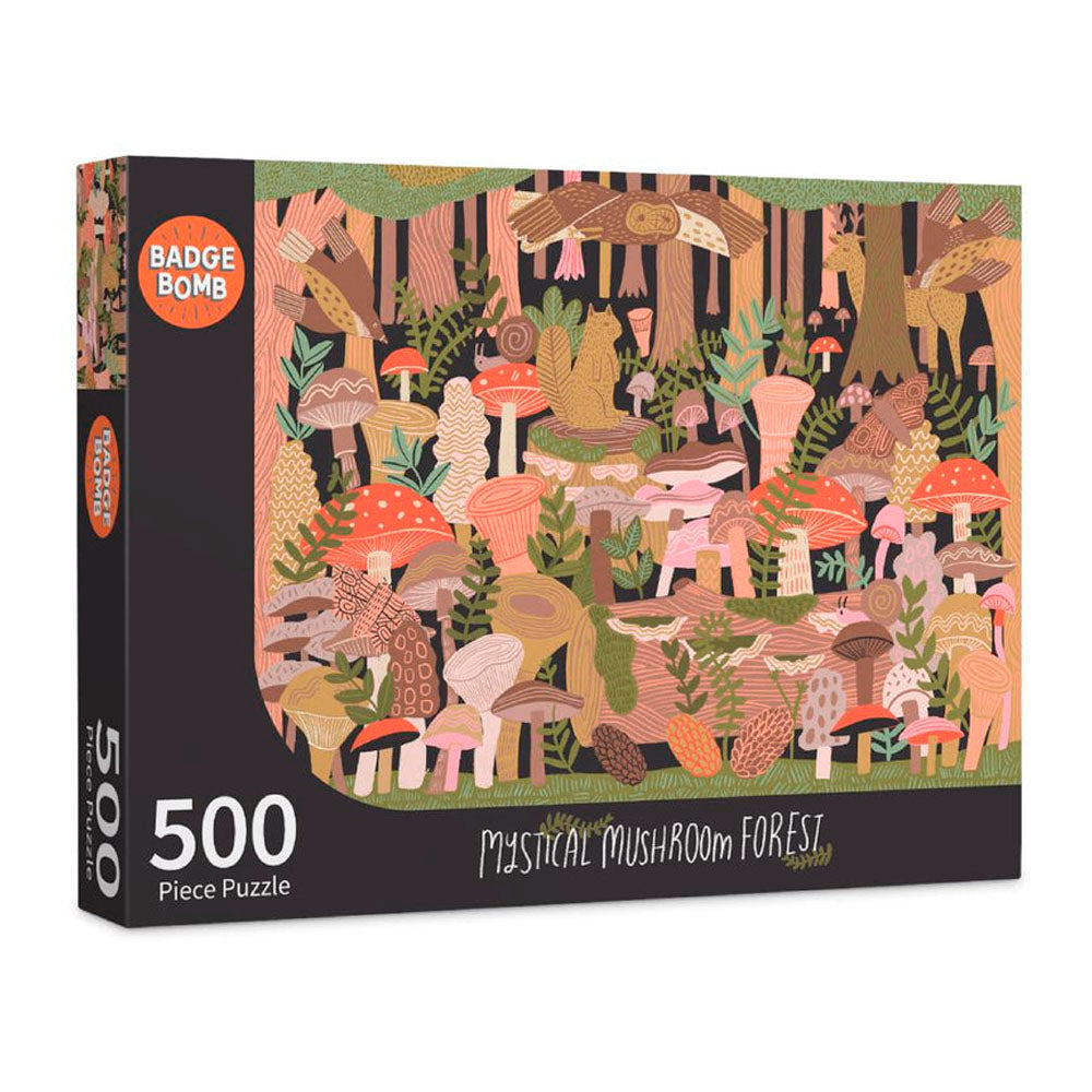 Mystical Mushroom Forest Puzzle