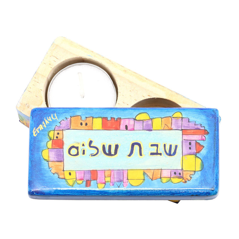 Travel Shabbat Candlesticks
