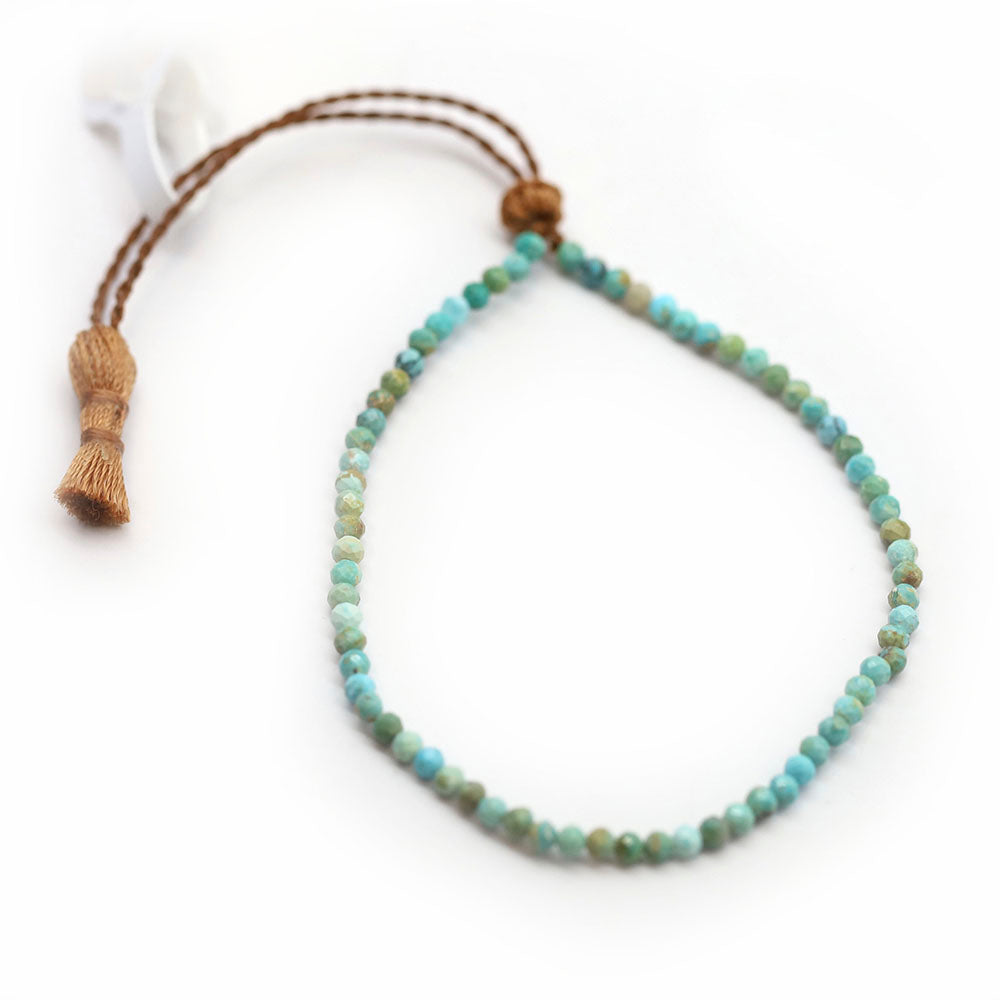 Turquoise Tassel Bracelet