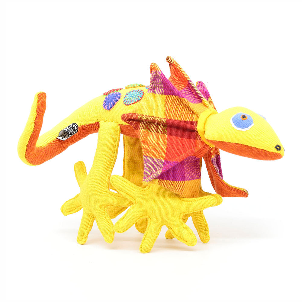 Handmade Frilled-Neck Lizard Toy