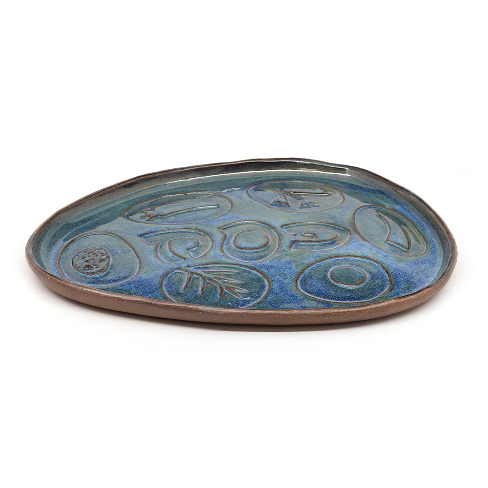 Ceramic Seder Plate