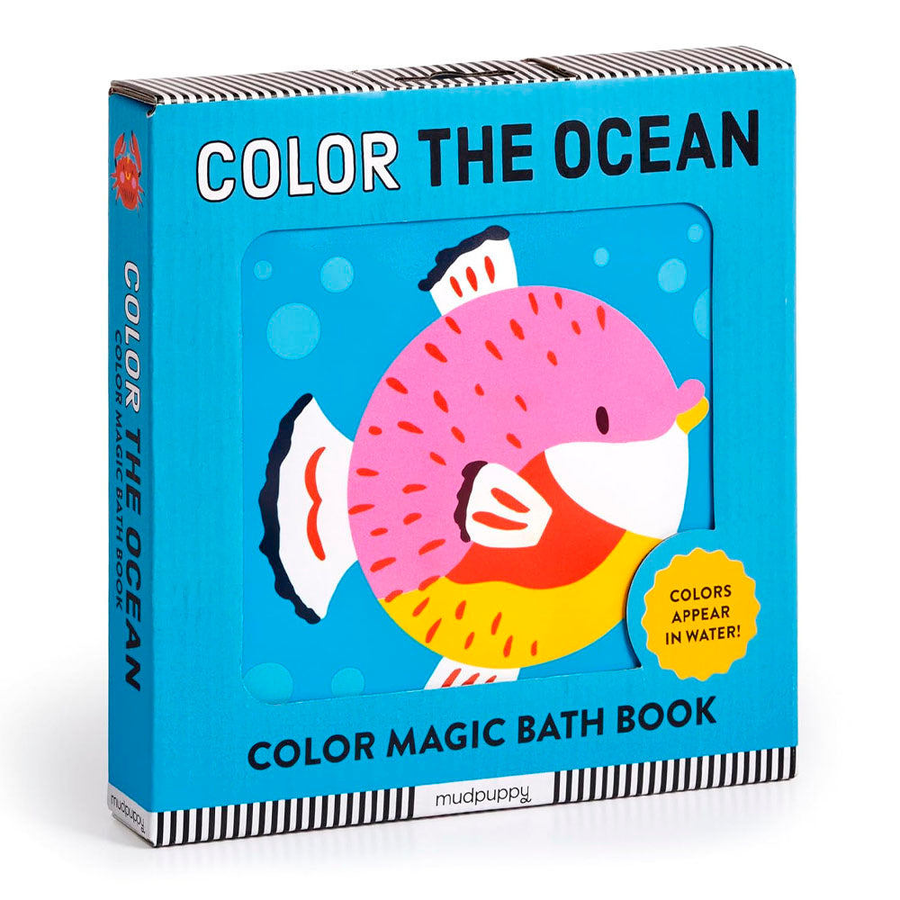 Bath Book Color the Ocean Color Magic