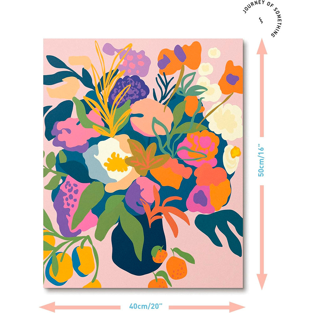 In Bloom Paint by Numbers Kit & Canvas