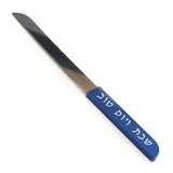 Challa Knife Blue Aluminum Handle