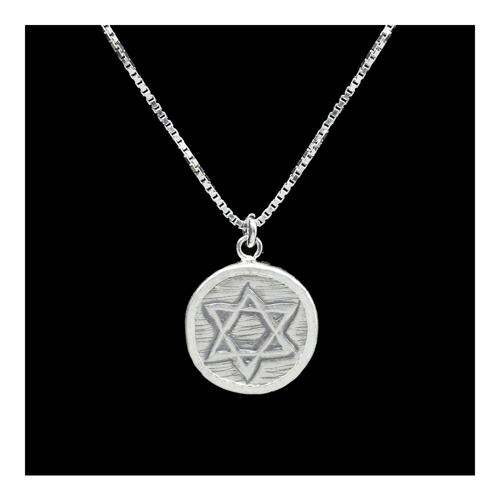 Star of David Sterling Necklace