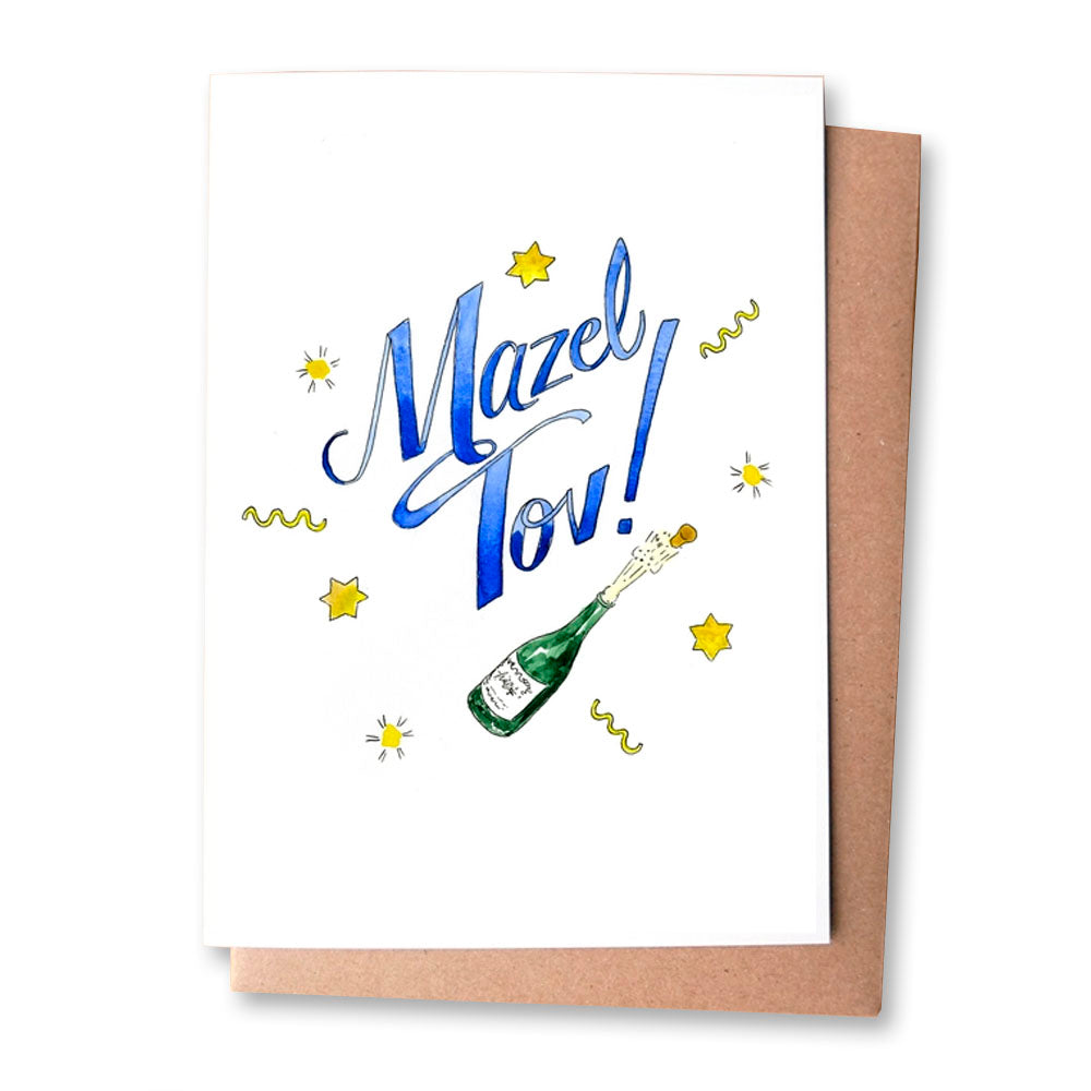 Mazel Tov! Celebration Greeting Card