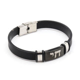 Braclet of Rubber and Stainless Steel