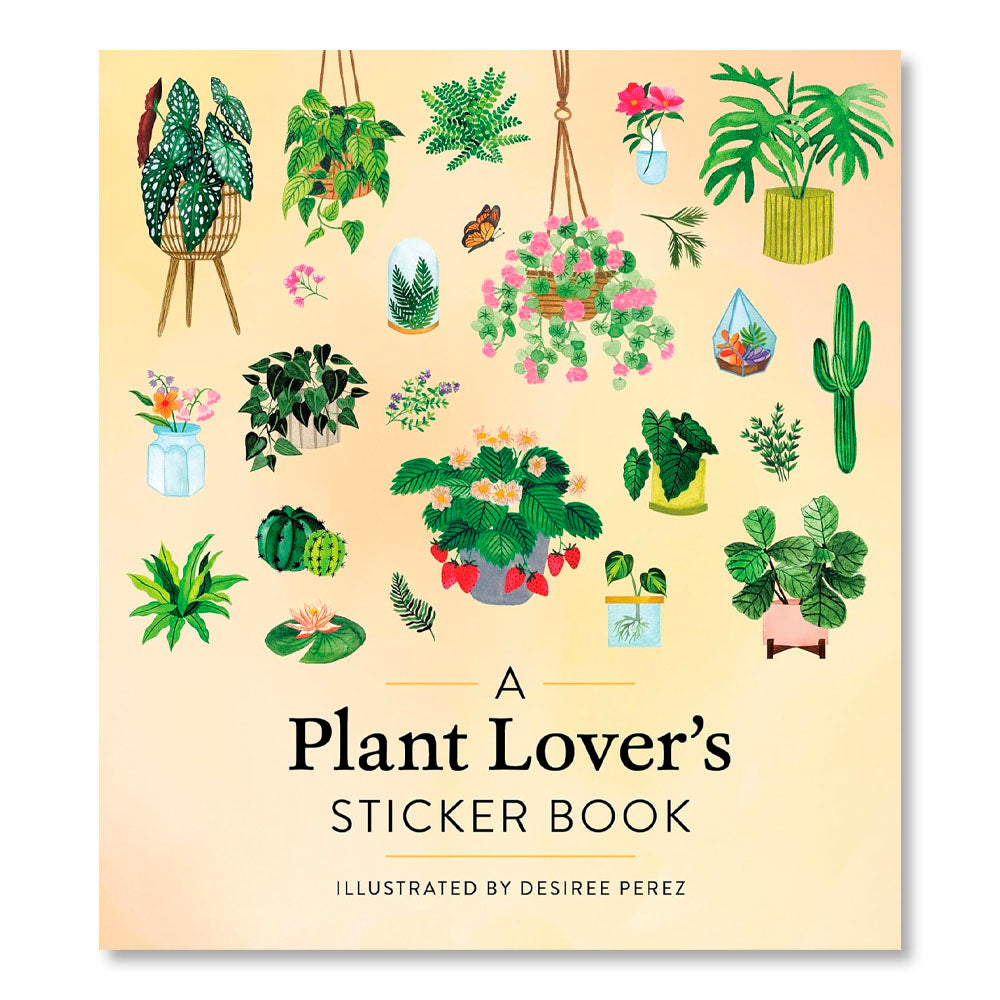 A Plant Lover's Sticker Book