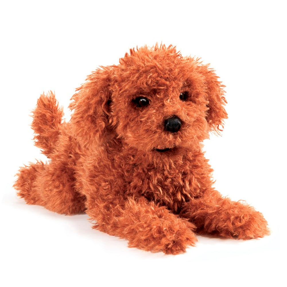 Toy Poodle Puppy Hand Puppet