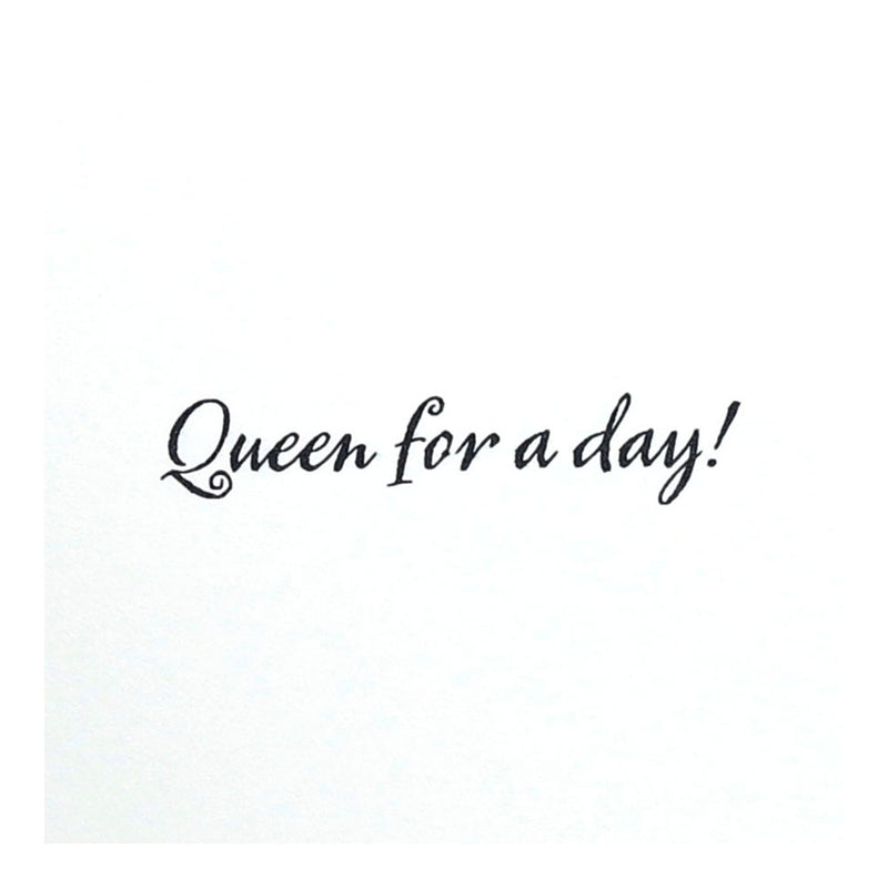 Cat Queen Mother's Day Greeting Card
