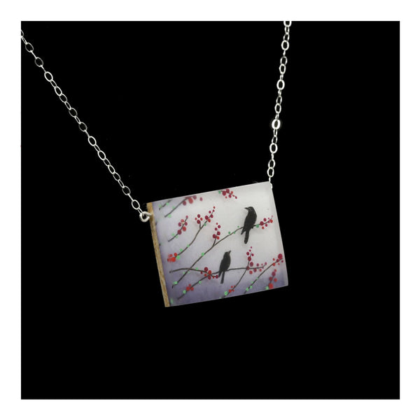 Resting Place Painted Necklace