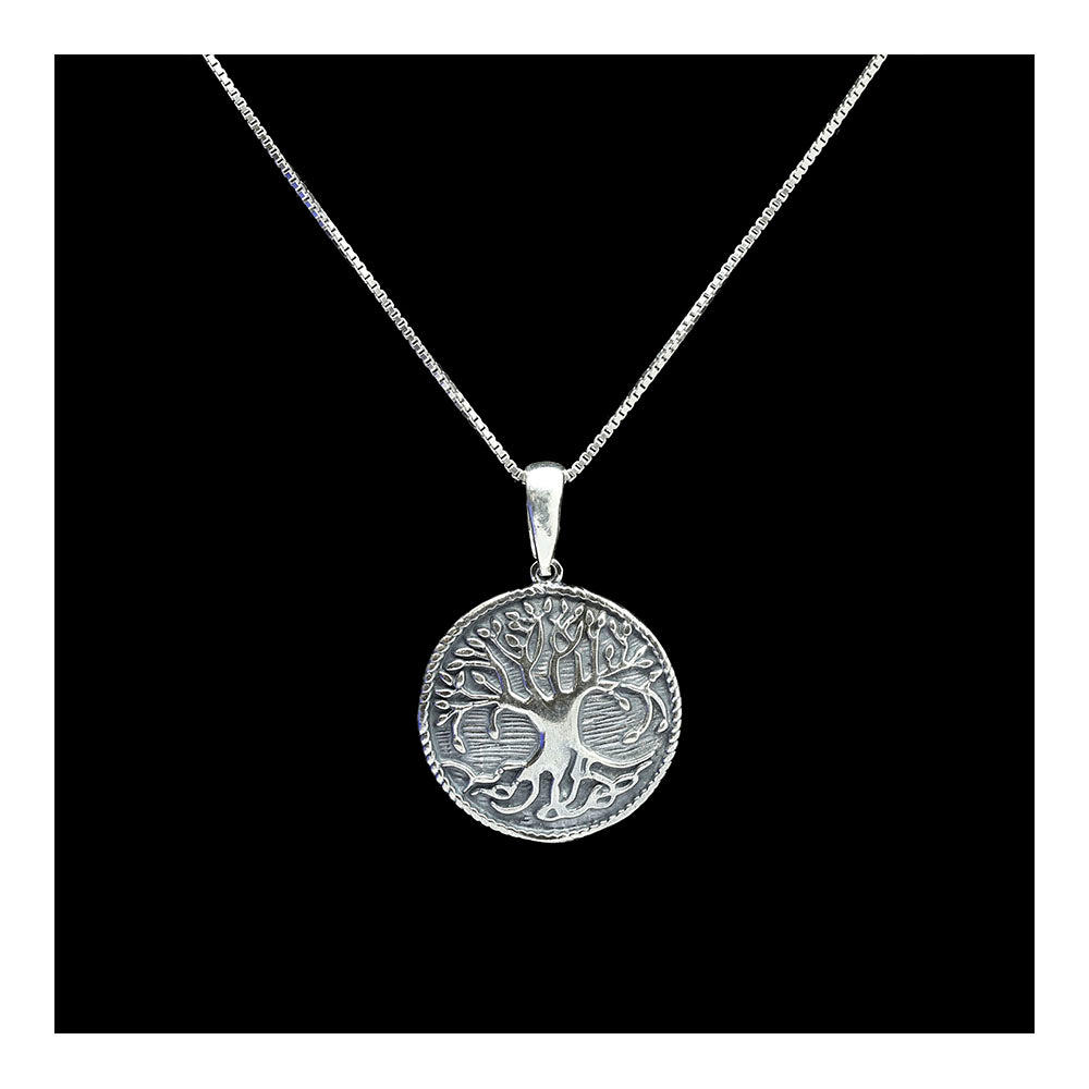 Tree of Life in Sterling Silver Neclace