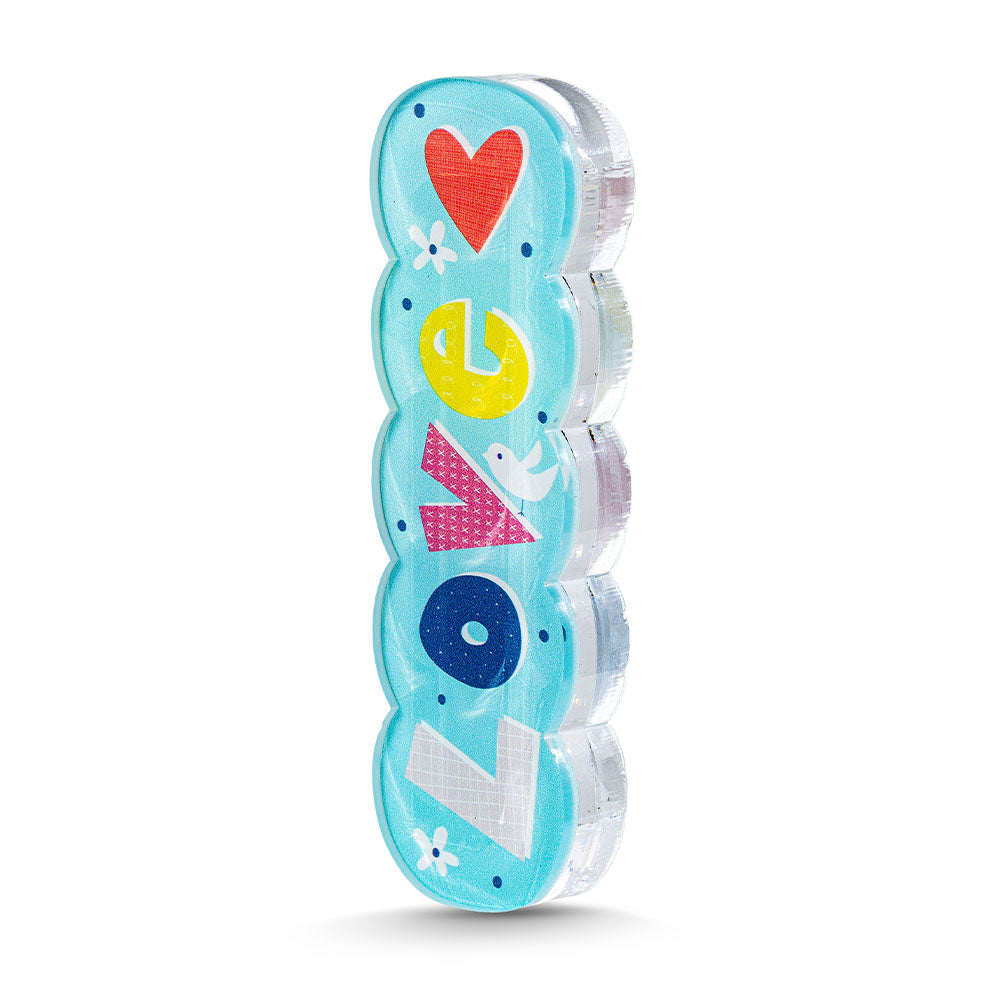 Love Acrylic Mezuzah