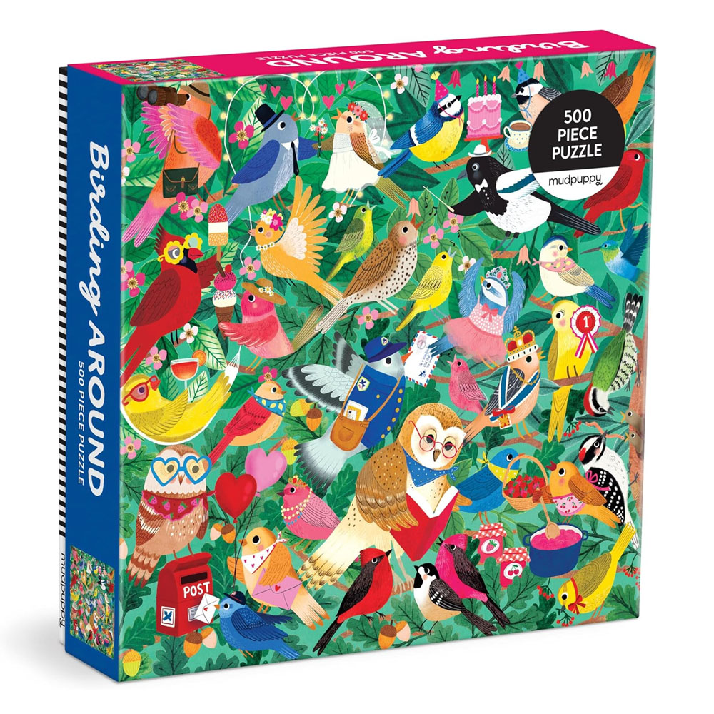 Birding Around – 500 Piece Family Jigsaw Puzzle