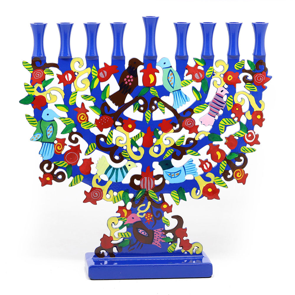 Pomegranate Tree Hanukkiah