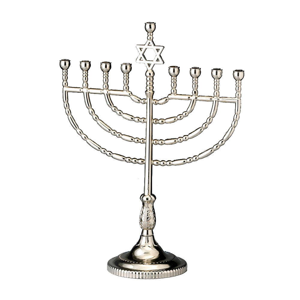 Large Traditional Hanukkiah