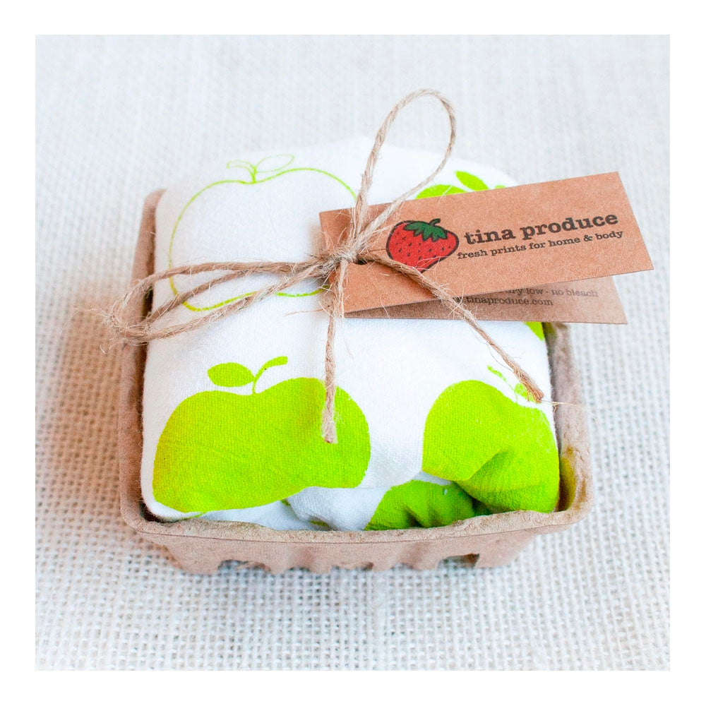 Green Apple Kitchen Towel