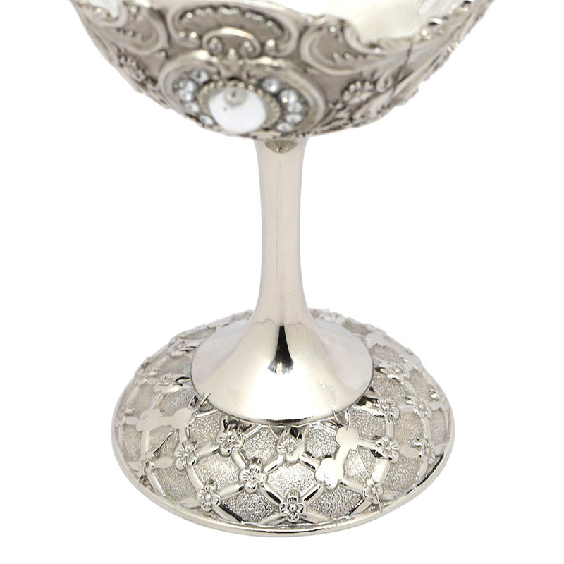 Glass and Filigree Kiddush Cup