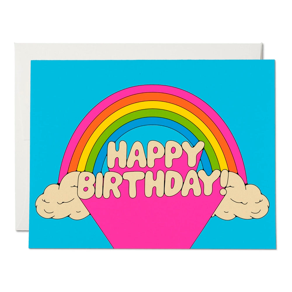 All Over Rainbows Greeting Card
