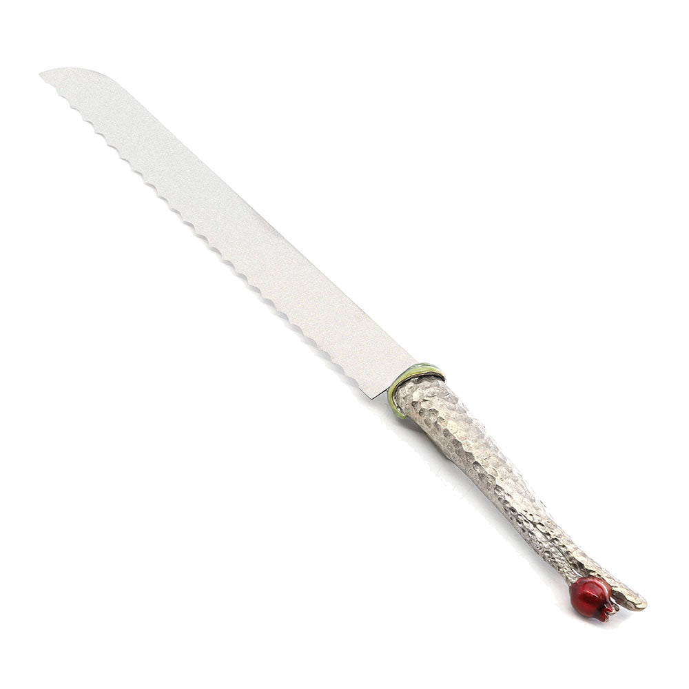 Challah Knife with Pomegranate