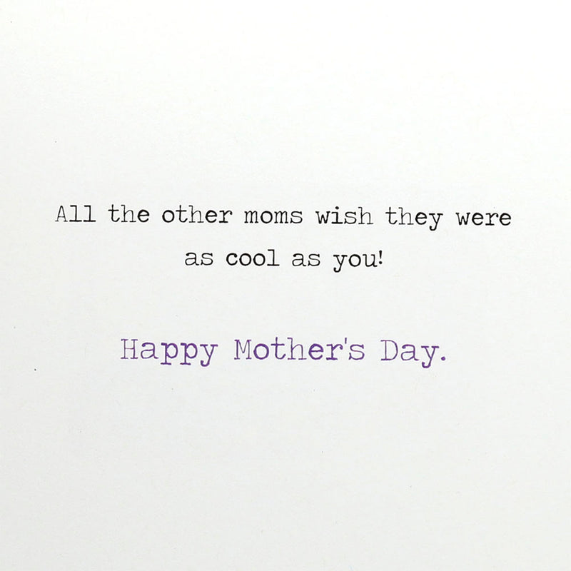 Motorcycle Mother' Day Greeting Card