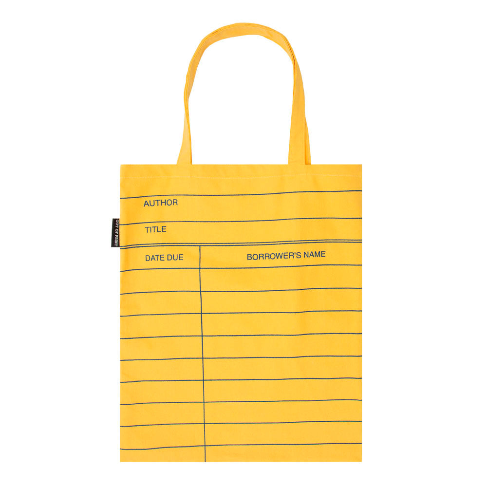 Library Card Tote Bag