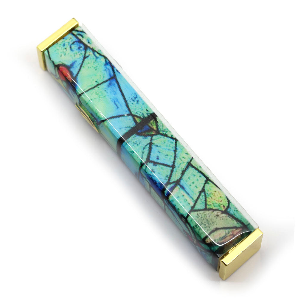 Chagall Mezuzah in Blue