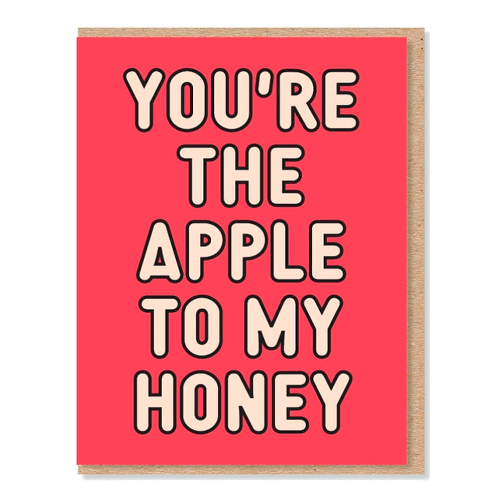 Apple + Honey | Rosh Hashanah Jewish New Year Card