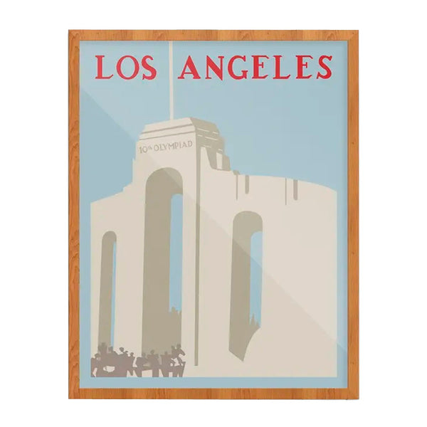 Los Angeles Coliseum Greeting Card