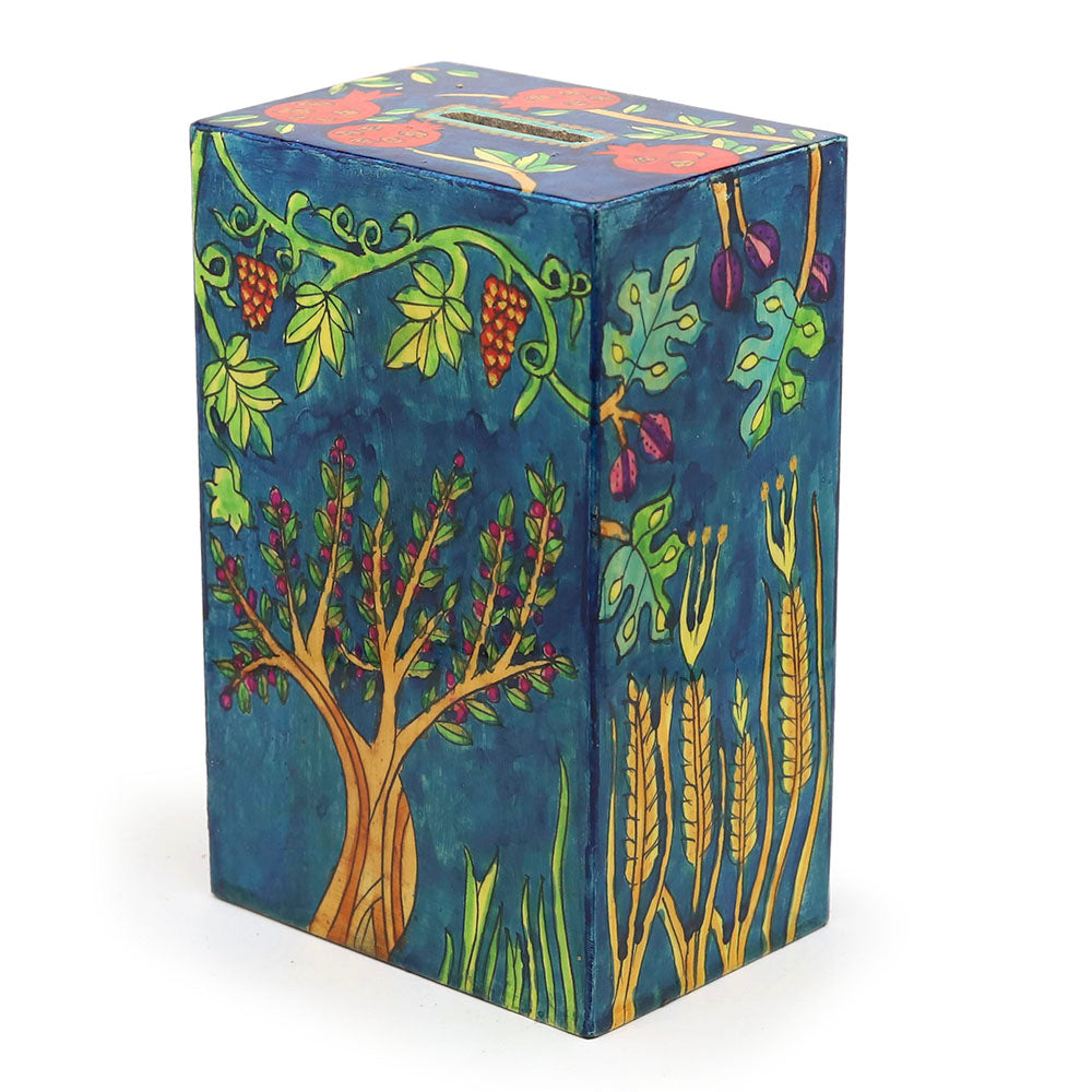 Painted Tzedakah Box