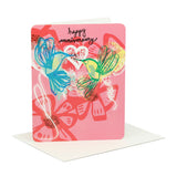 Hummingbird Anniversary Greeting Card