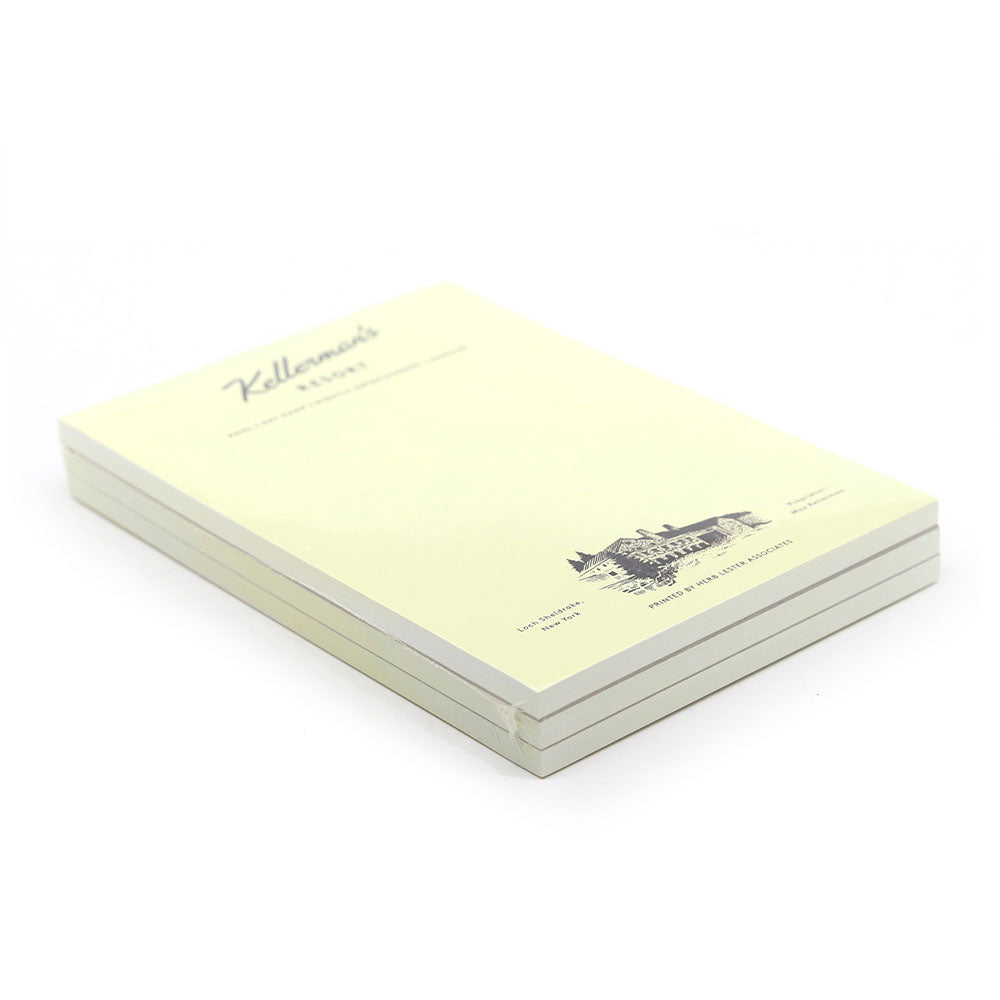 Kellerman's Resort Notepad Set of 3