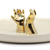 Hands Jewelry Display Plate