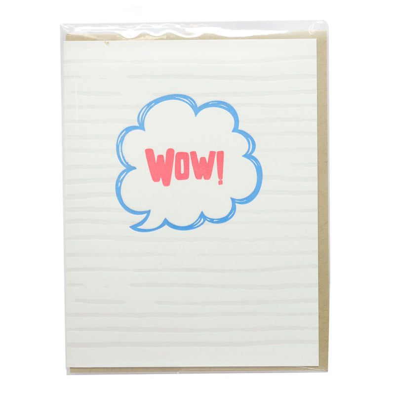 Wow! Greeting Card
