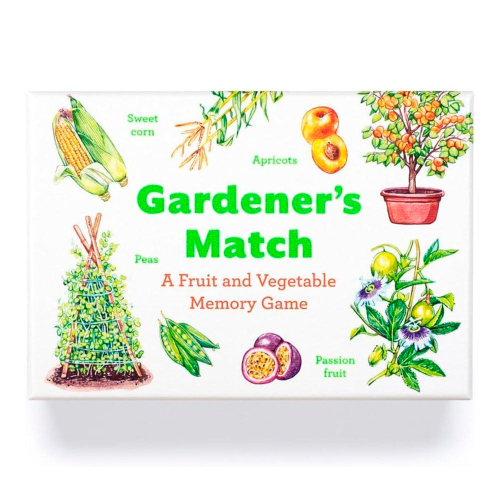 Laurence King Gardener's Match A Fruit and Vegetable Memory Game