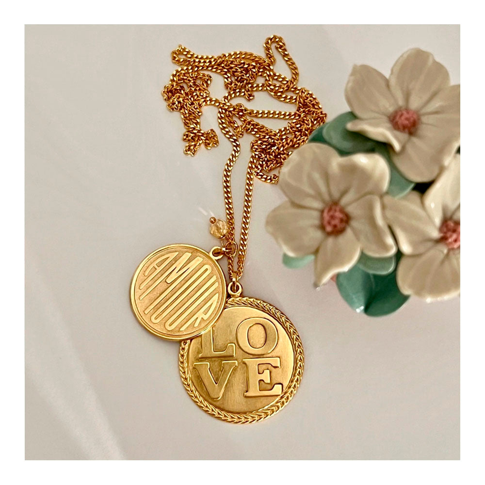 Double Love Necklace