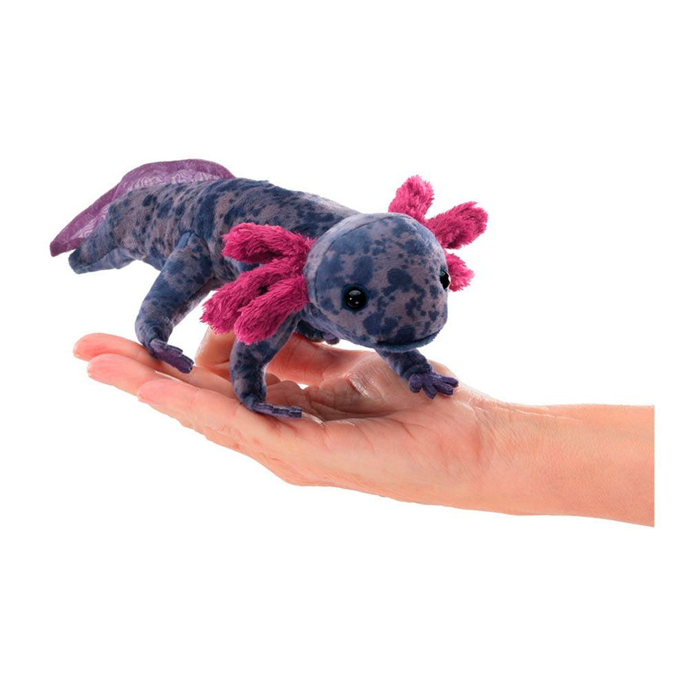 Black Axolotl Puppet